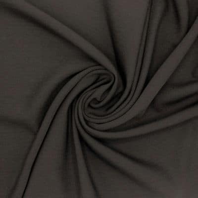 Plain viscose fabric - brown