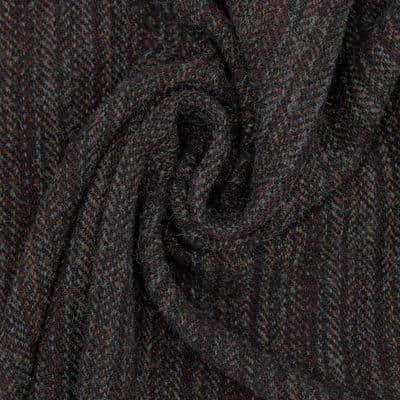 100 wool knit fabric