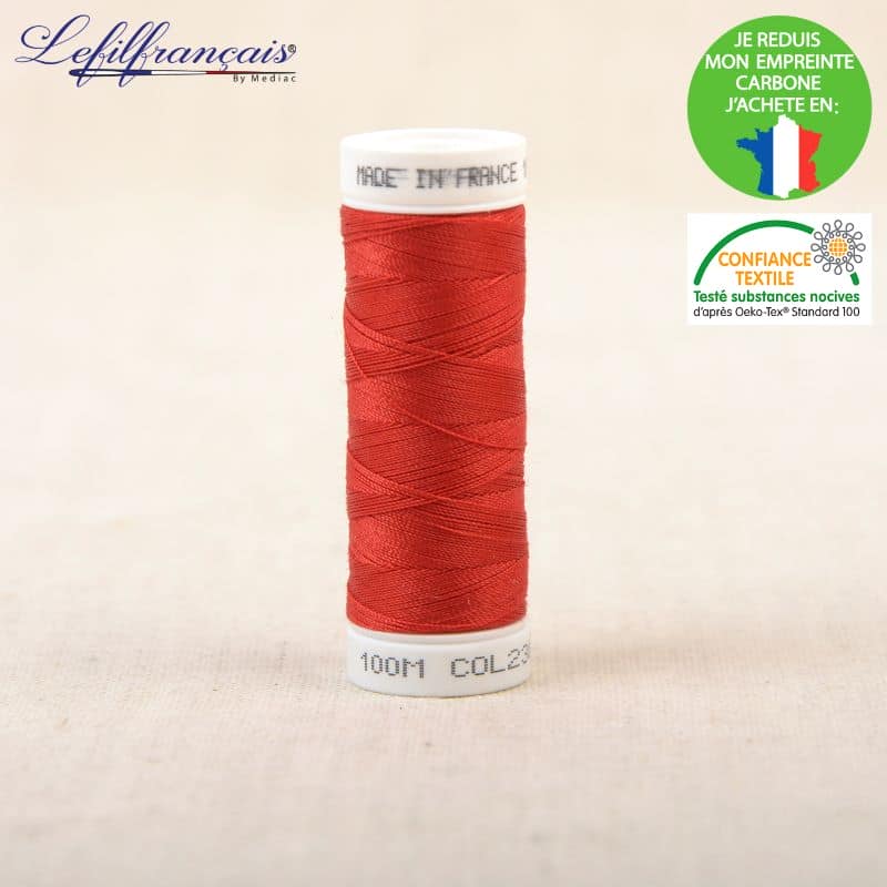 Sewing thread - orange