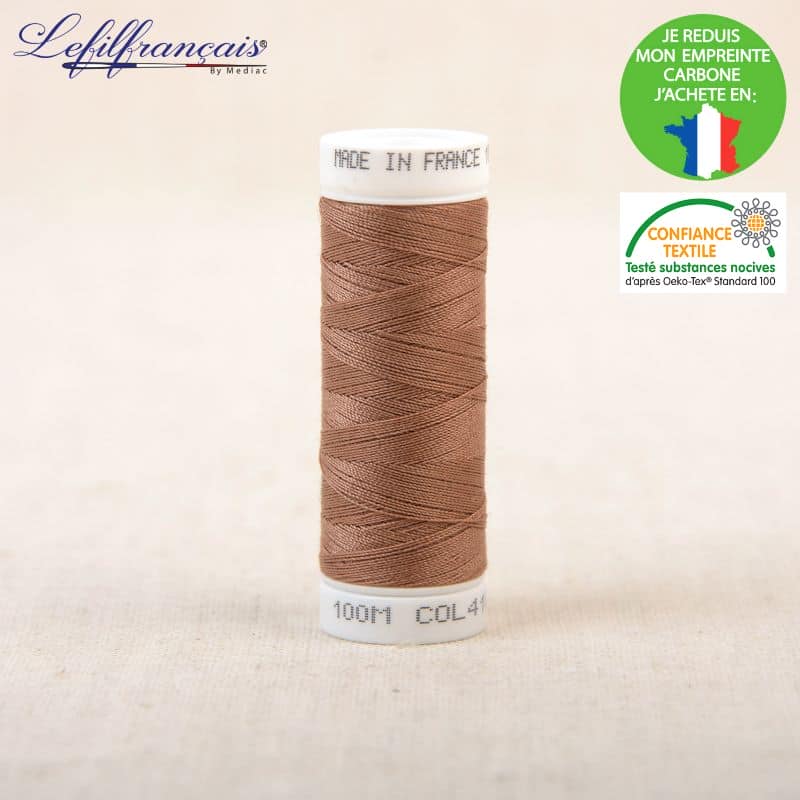 Sewing thread - brown