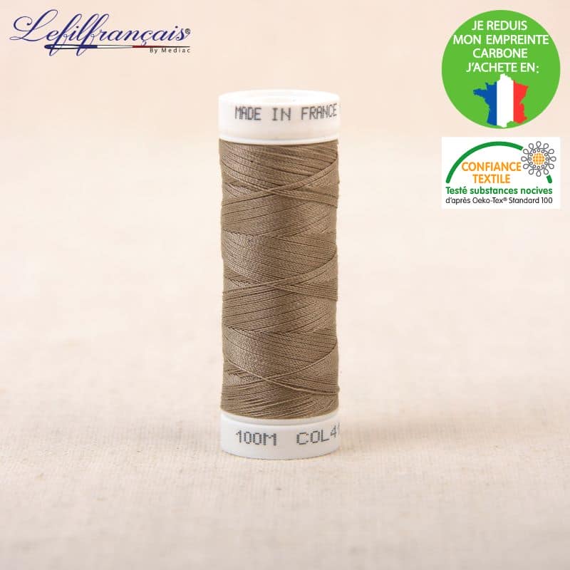 Sewing thread - brown