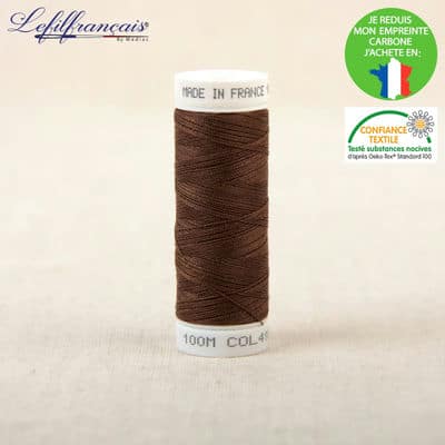 Sewing thread - brown