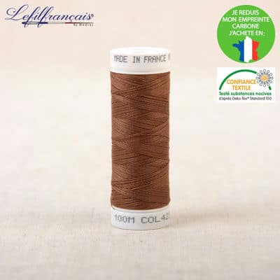 Sewing thread - brown