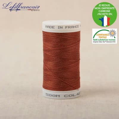 Sewing thread - brown