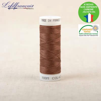 Sewing thread - brown