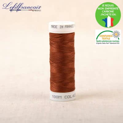 Sewing thread - brown