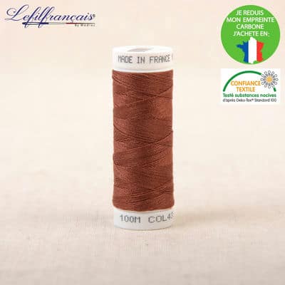 Sewing thread - brown