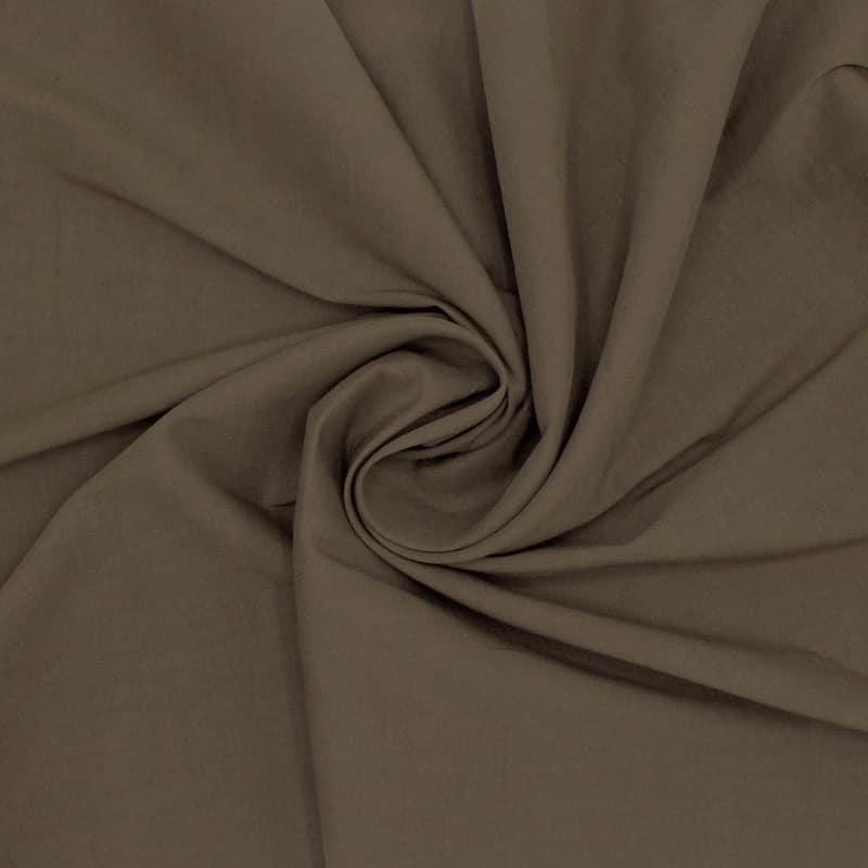 Extensible cotton fabric - khaki 