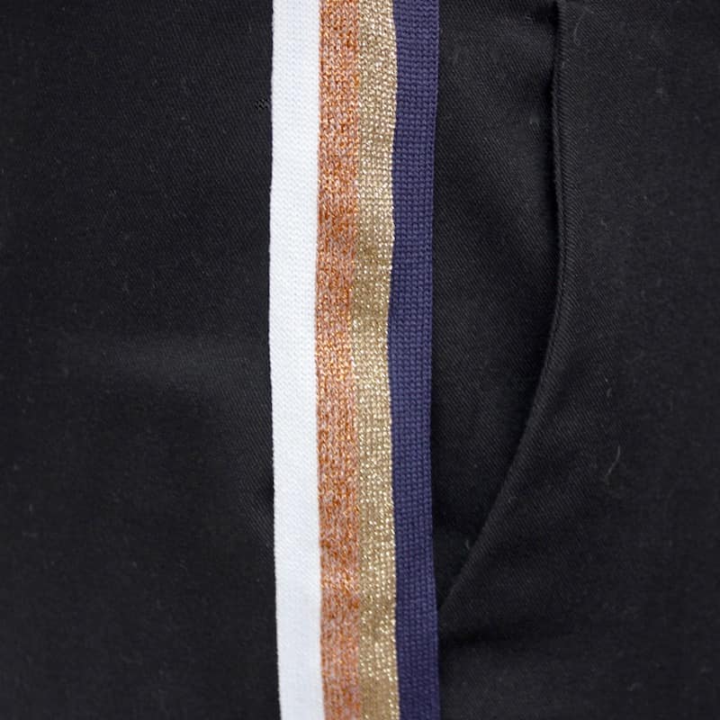 Striped strip for pants - multicolored