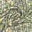 Tissu viscose fleurs - vert