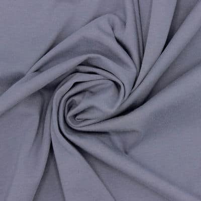 Cotton jersey fabric - plain grey 