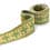 Vintage jacquard braid trim - beige, green and gold 