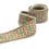 Vintage jacquard braid trim - beige, green and pink 