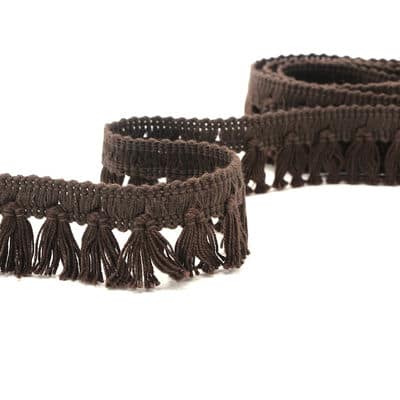 Cotton fringes - brown