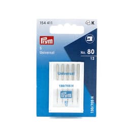 PRYM Aiguilles pour machine à coudre Cuir Épaisseur 80/90/100, 5 pces.  154450