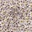 100% cotton fabric with leopard pattern - plum