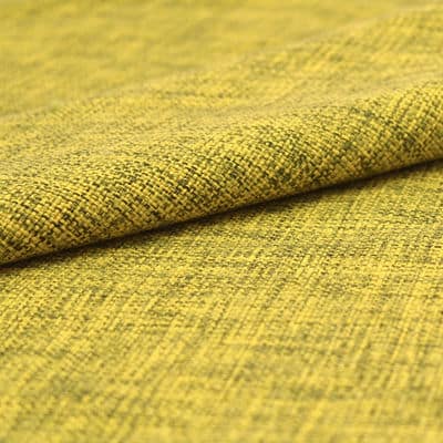 Tissu d'ameublement jaune et kaki 