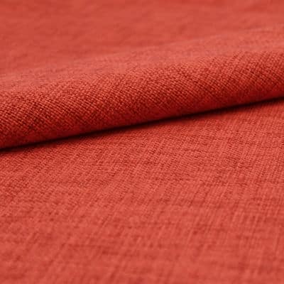 Tissu d'ameublement rouge