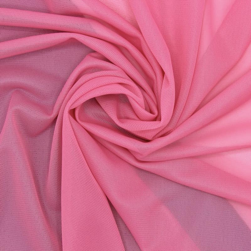 Knit lining fabric in polyester - pink