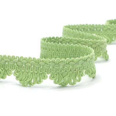 Cotton fringes - green