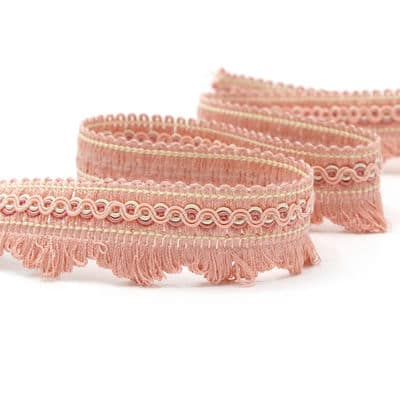 Viscose fringes - pink