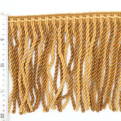 Viscose fringes - gold