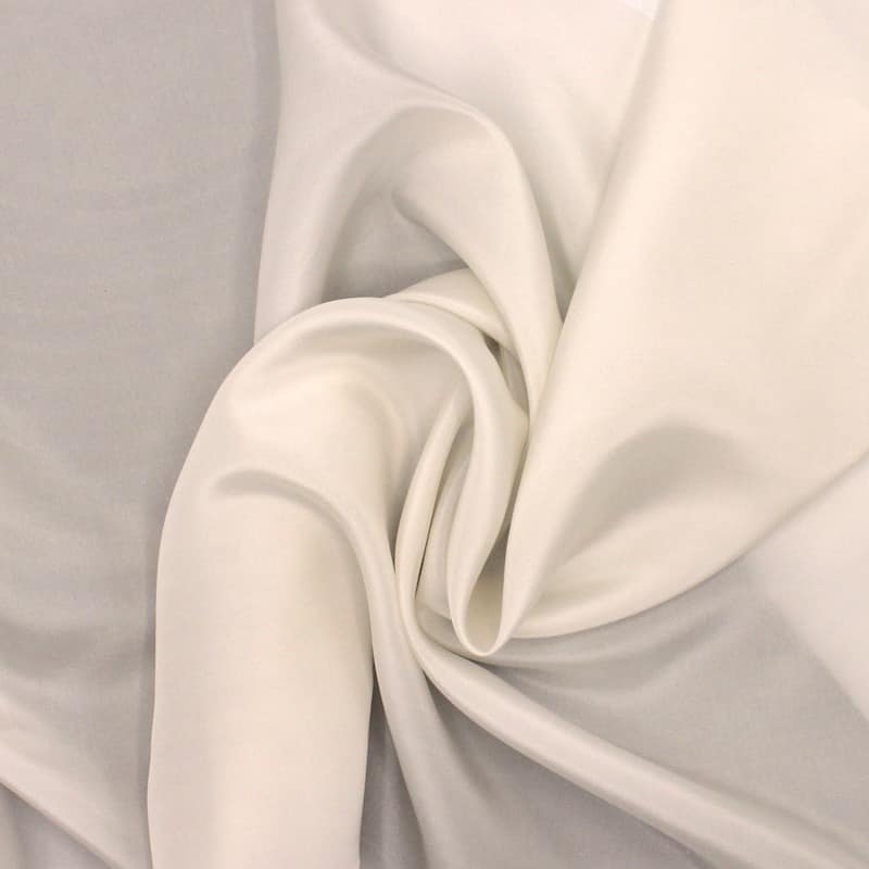 White on sale silk fabric