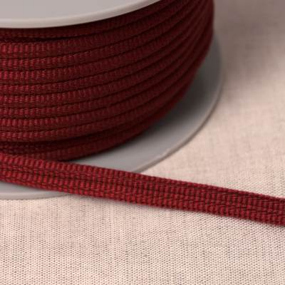 Double piping cord - burgondy