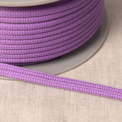 Double piping cord - parme