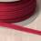 Double piping cord - raspberry