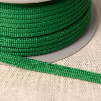 Double piping cord - dark green