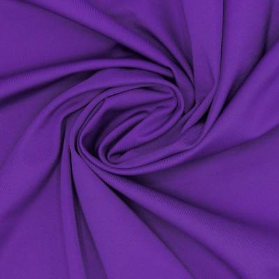 Extensible fabric with lycra and cotton - mauve