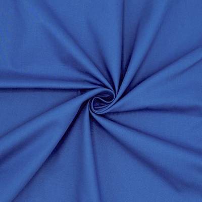 Toile à drap en coton uni bleu