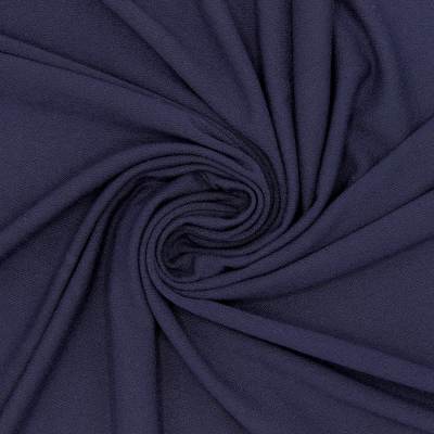 Viscose jersey fabric - Navy bleu