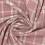 Checkered cotton twill fabric - Old rose