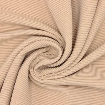 Ottoman jersey fabric - nude