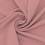 Ottoman jersey fabric - old pink