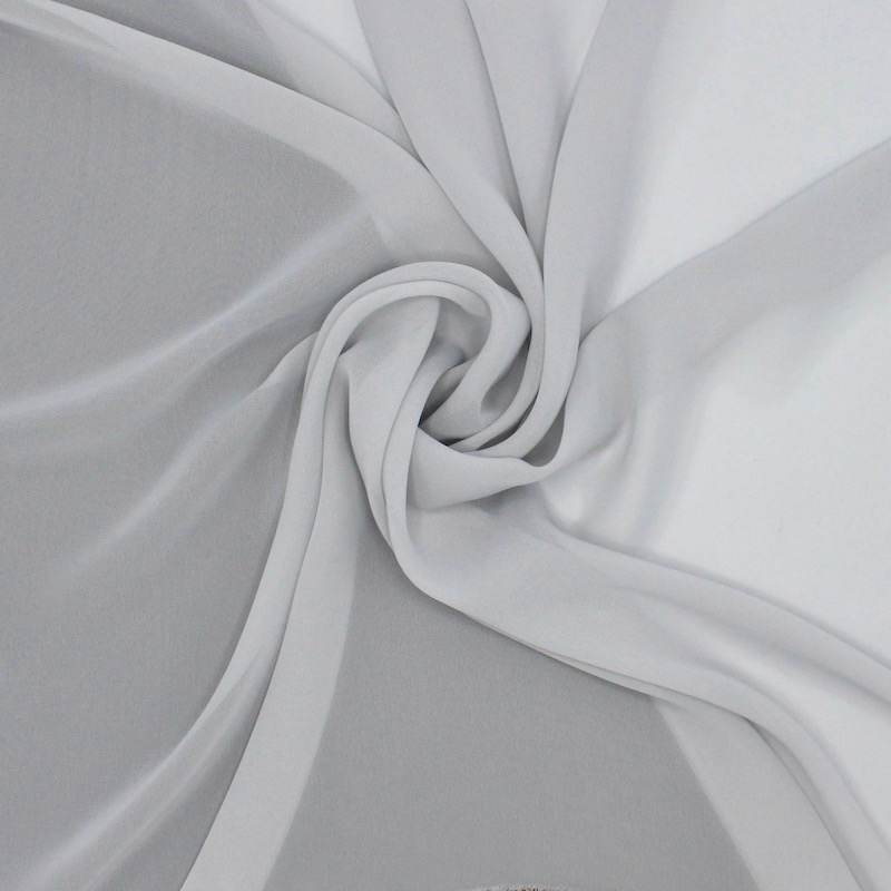 polyester voile - grey