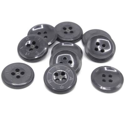 Pack of 10 grey fantasy buttons