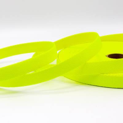 Polyester strap - fluorescent yellow