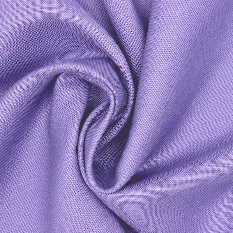 Cotton and linen fabric - lavender