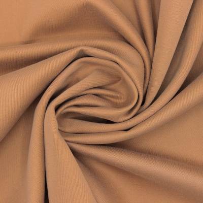 Cotton and Lyocell stretch fabric - tobacco