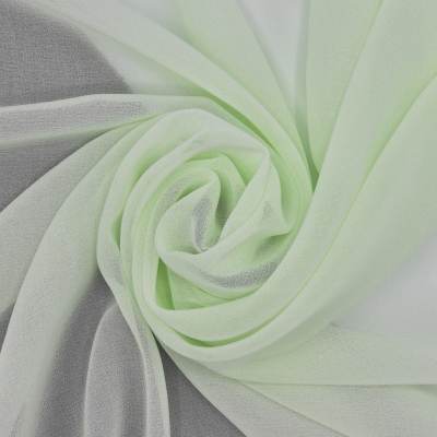 Plain polyester voile - sea green