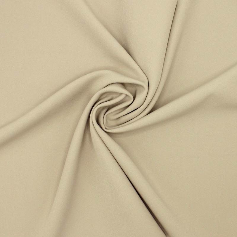 Plain stretch fabric - greige 