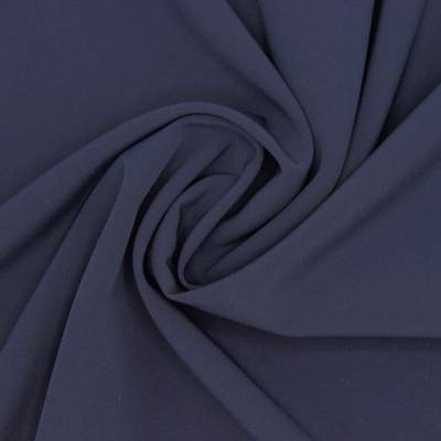 Stretch fabric - navy blue