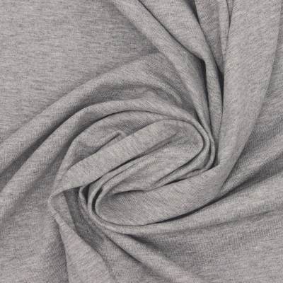 Cotton jersey fabric - grey