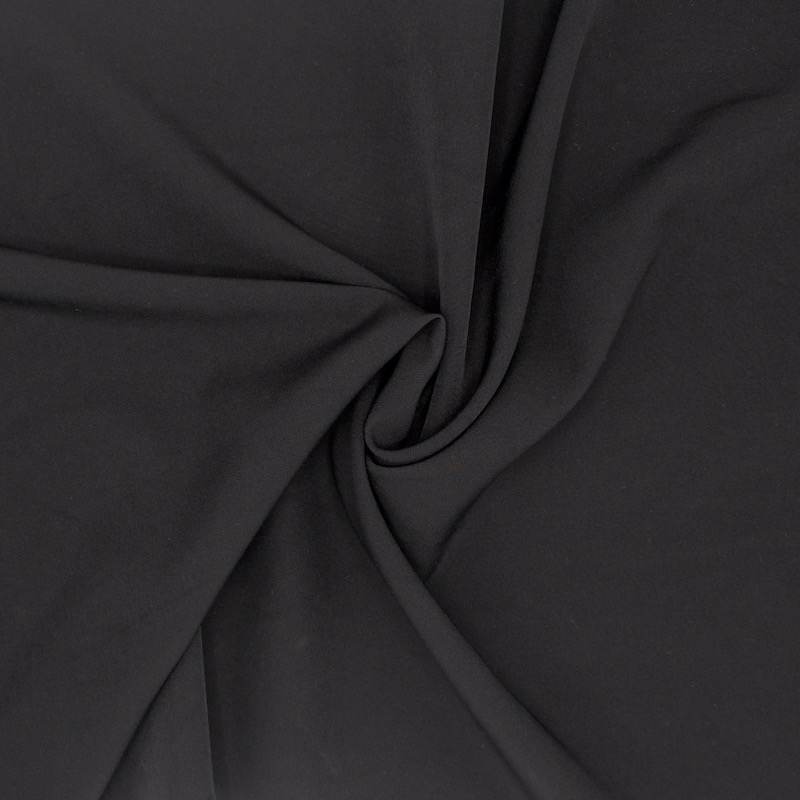 Plain extensible fabric - black