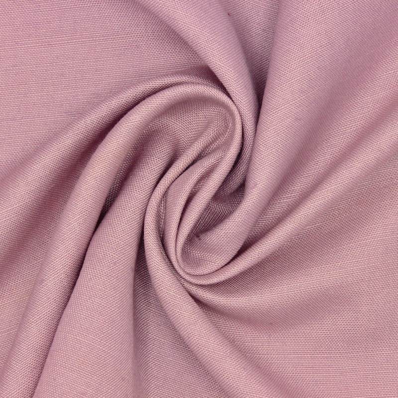 Linen and cotton fabric - old pink