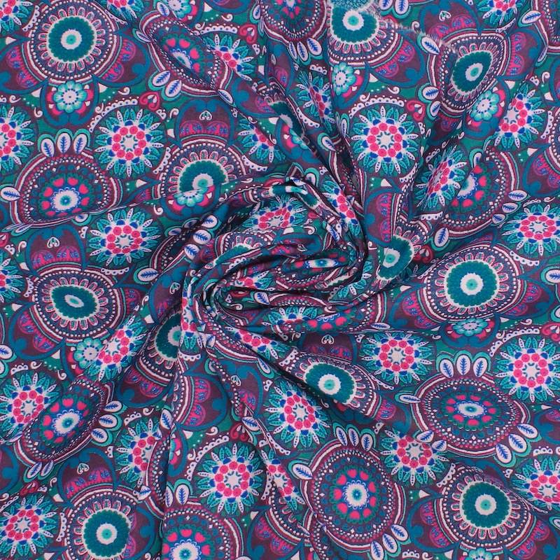 100% cotton fabric - multicoloured