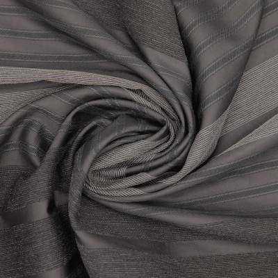 Jacquard stripes fabric - anthracite